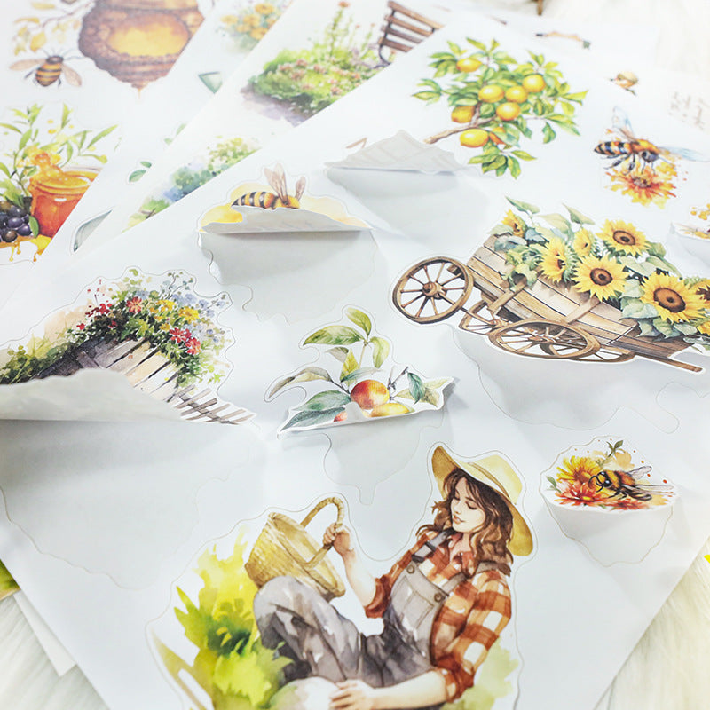S-576- The harvest time Sticker Book -20Pcs each pack