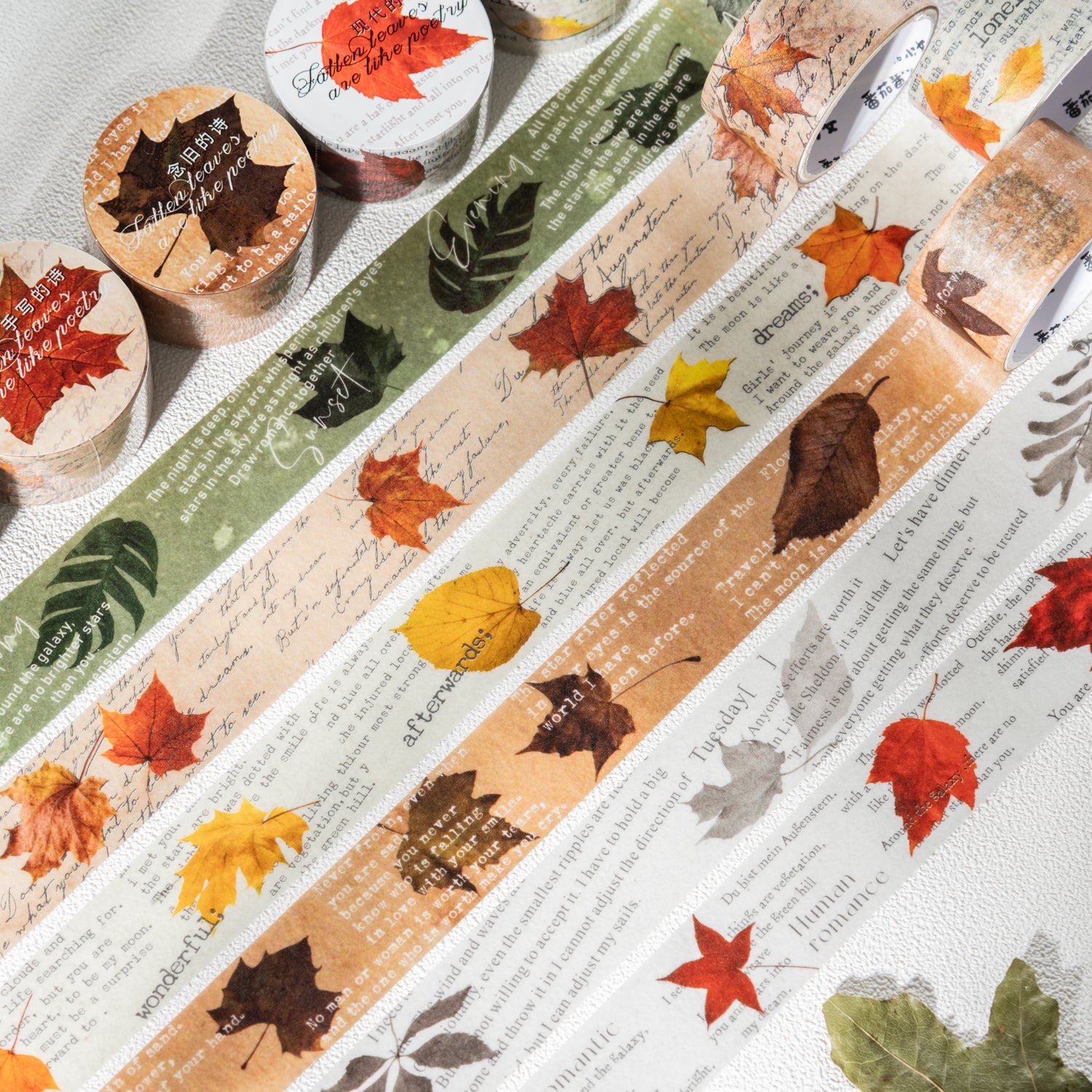 0111 A leaf Psalm Series Washi tape -2CM*2M