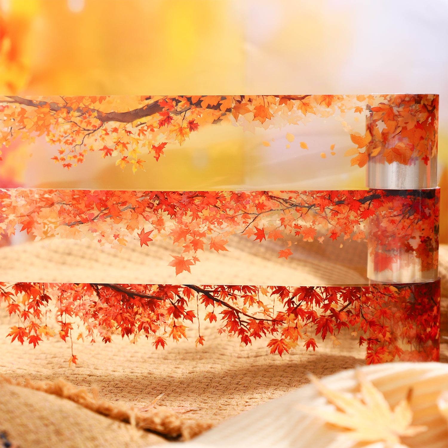 0926 Autumn leaves PET tape -5cm*2m