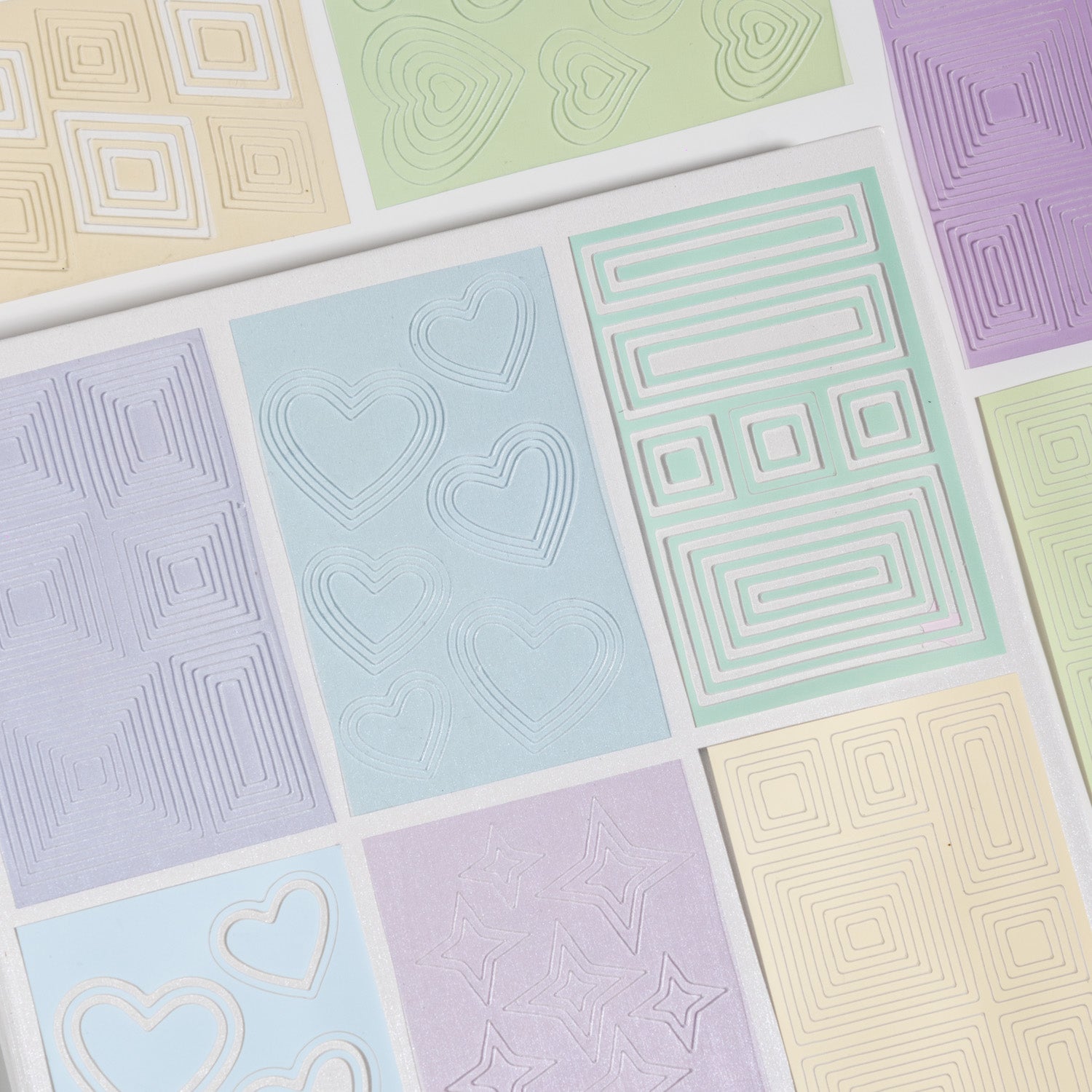 260306 Dopamine's Palette pre-cut Solid & PET Sticker -20Pcs each pack