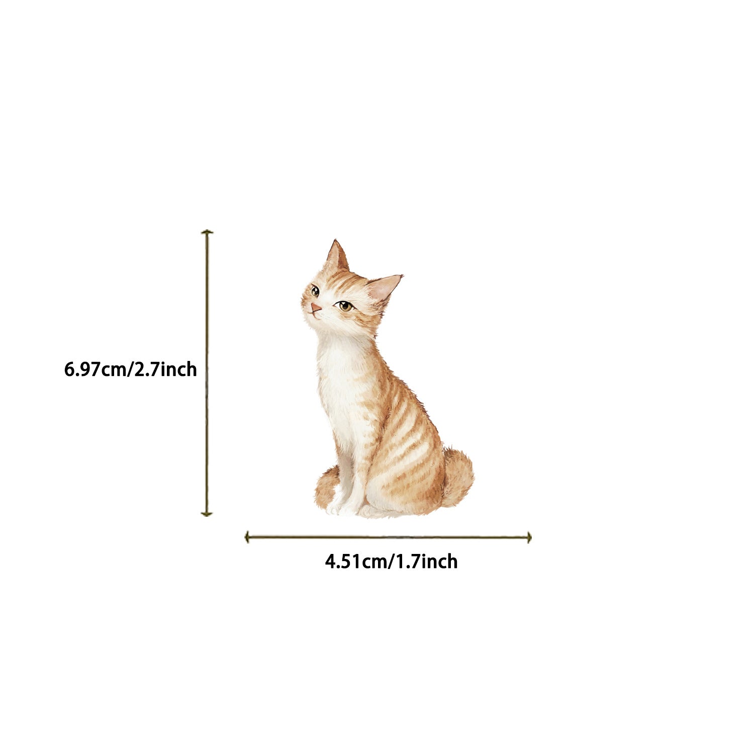 0923 50 Watercolor garden PET sticker