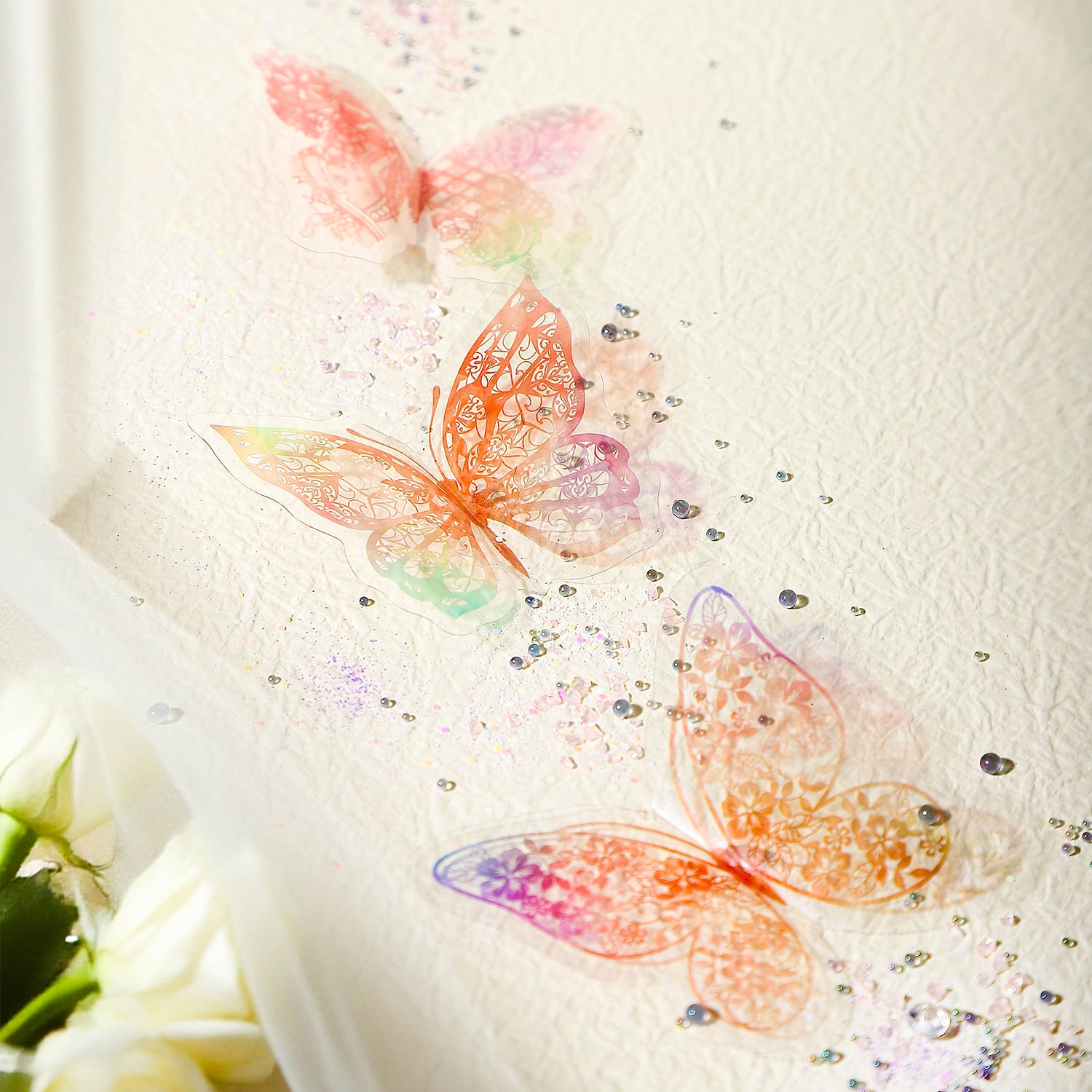 0816 Magic color PET Sticker -10Pcs each pack
