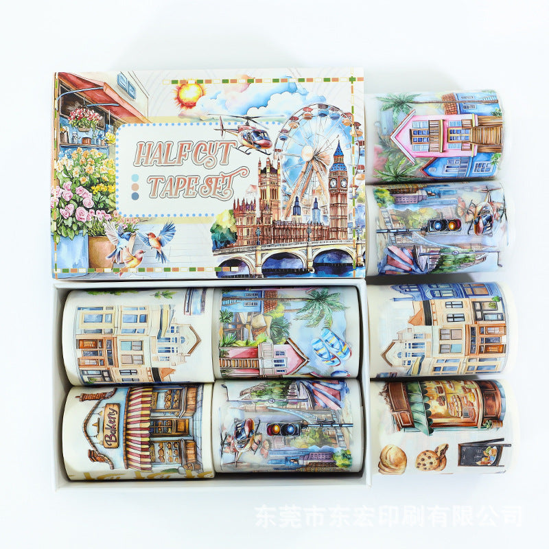 T-169- The World Tape Set *pre-cut