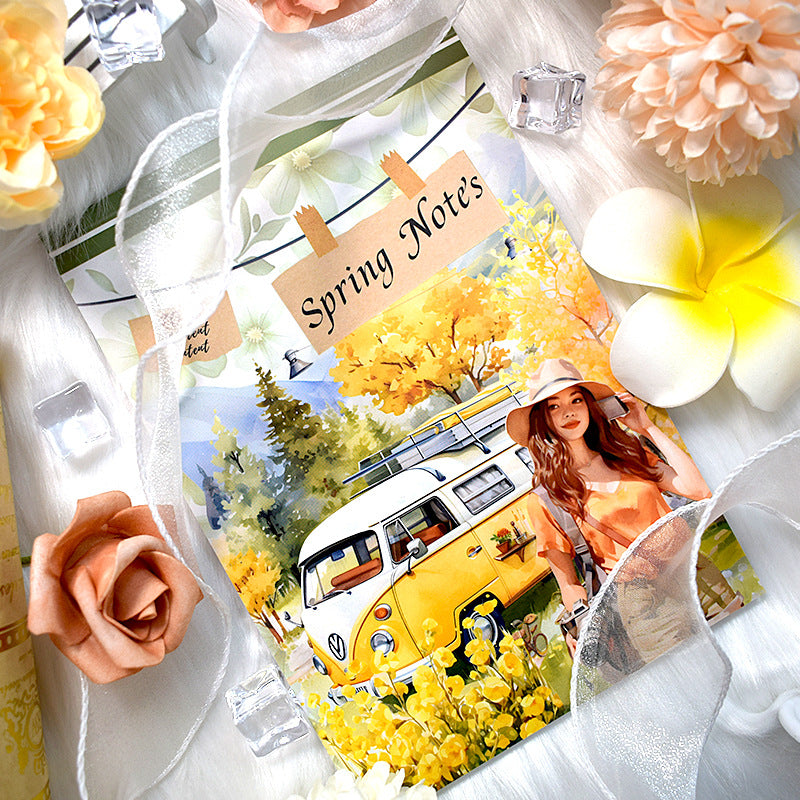 S-552- Spring notes Sticker Book -20Pcs each pack