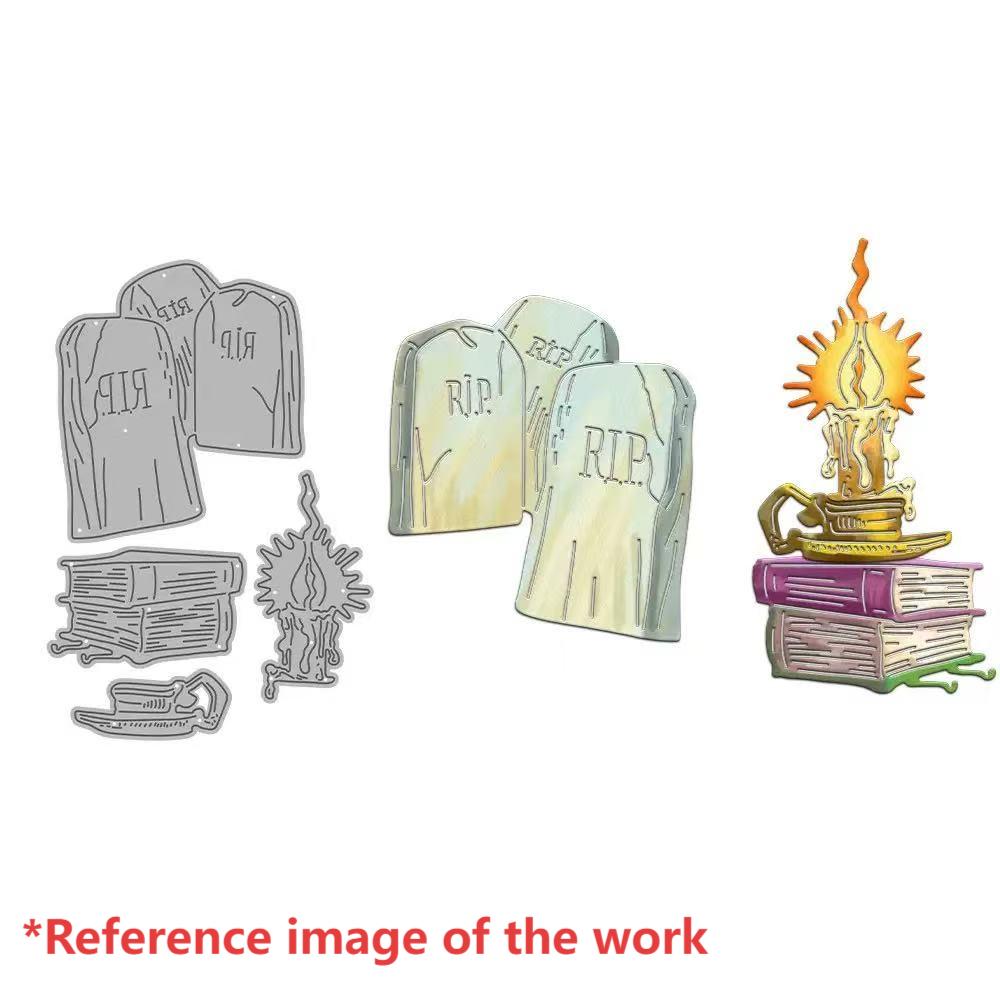 0907 Halloween tombstone metal cutting dies cut