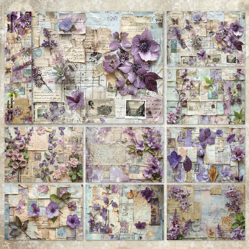 0101 A5 background paper DP2499 -8Pcs each pack