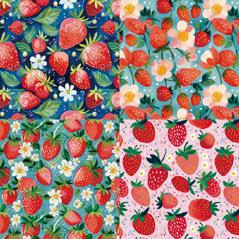 1011 Refrshing berries paper 21016A -24Pcs each pack