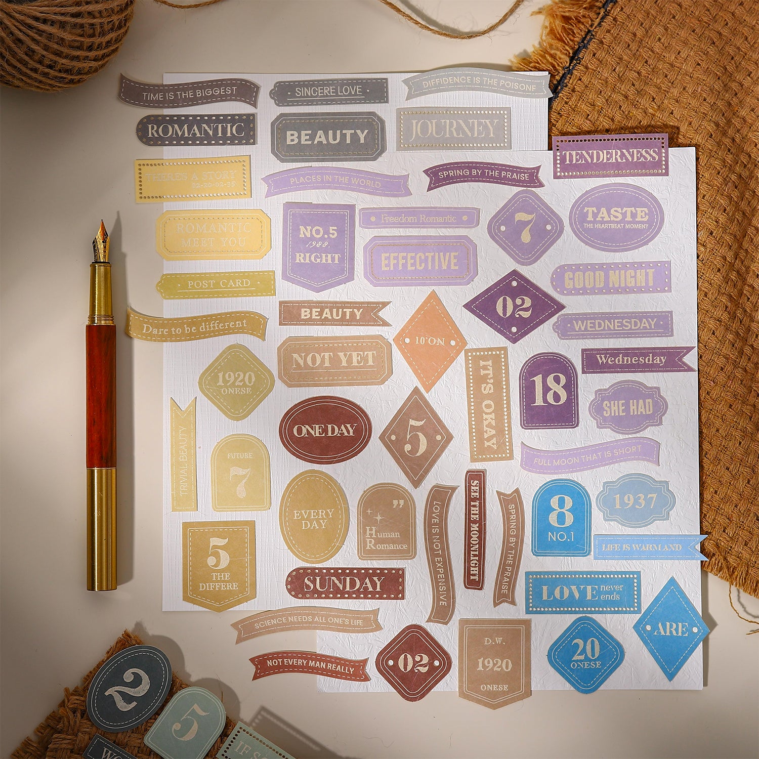 1018 Label Paper  -30Pcs each pack