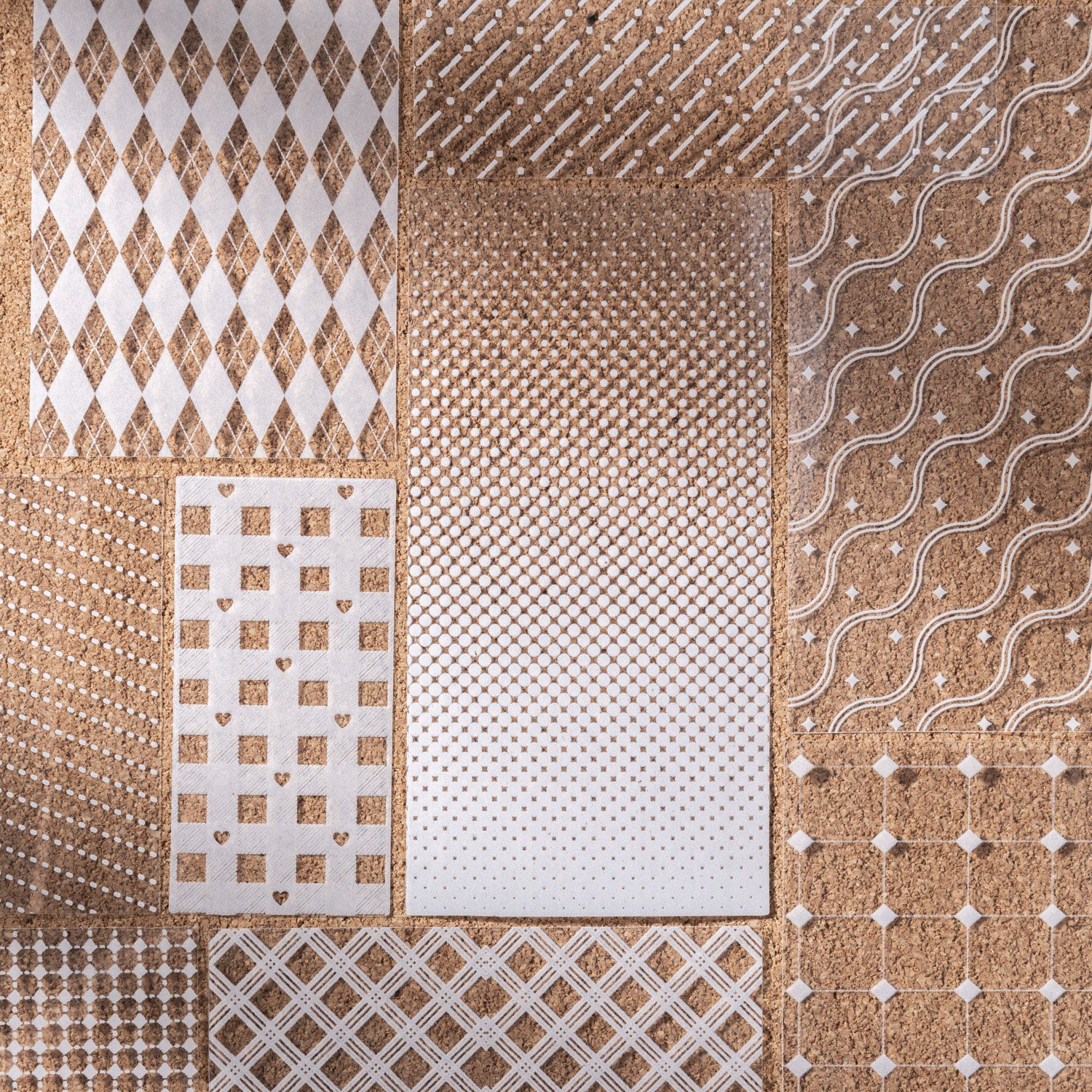 260316 Blank Space PET Sticker -20Pcs each pack