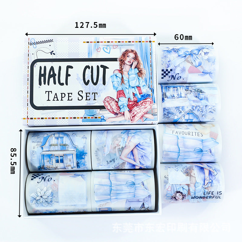 T-168- Blue Mind Tape Set *pre-cut
