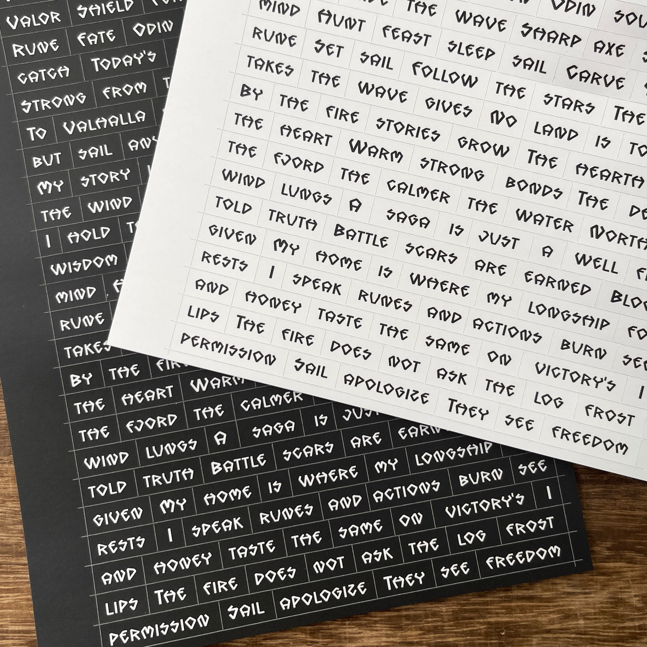 Viking Quotes sticker