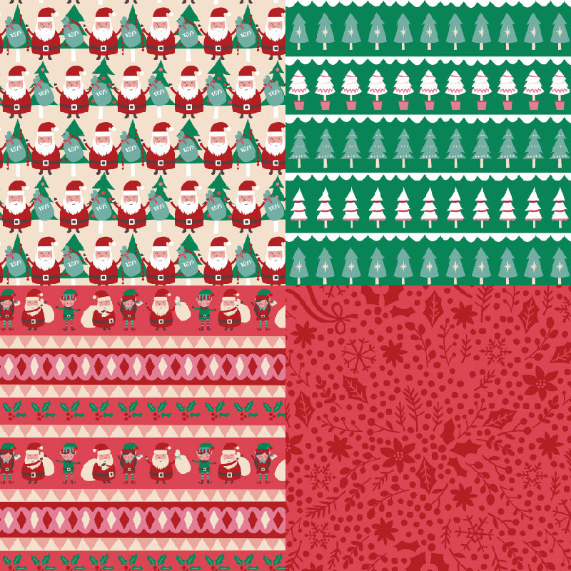 1018 Yuletide cheers paper R2546 -24Pcs each pack