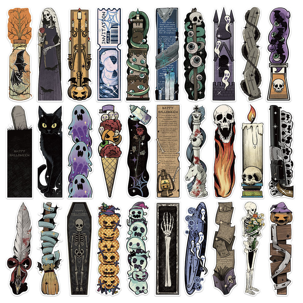 1016 Halloween bookmark 30pcs