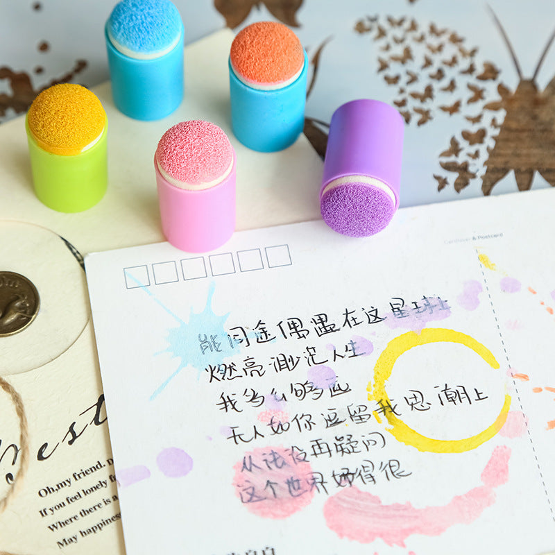 A-30- Sponge finger paint tool 40pcs 1 set