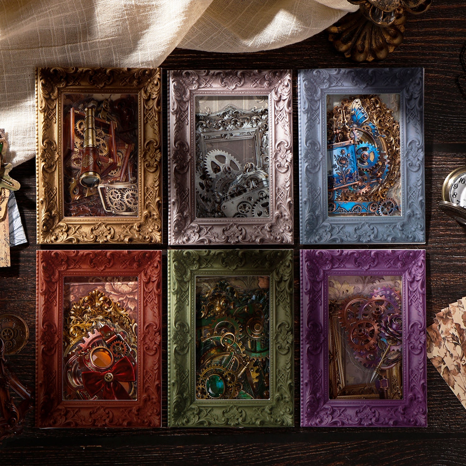 260513 Steampunk Mechanism Mixed pack -25Pcs each pack