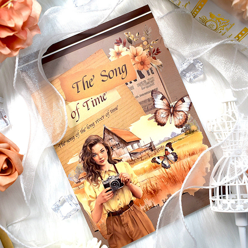 S-555- The song of time Sticker Book -20Pcs each pack
