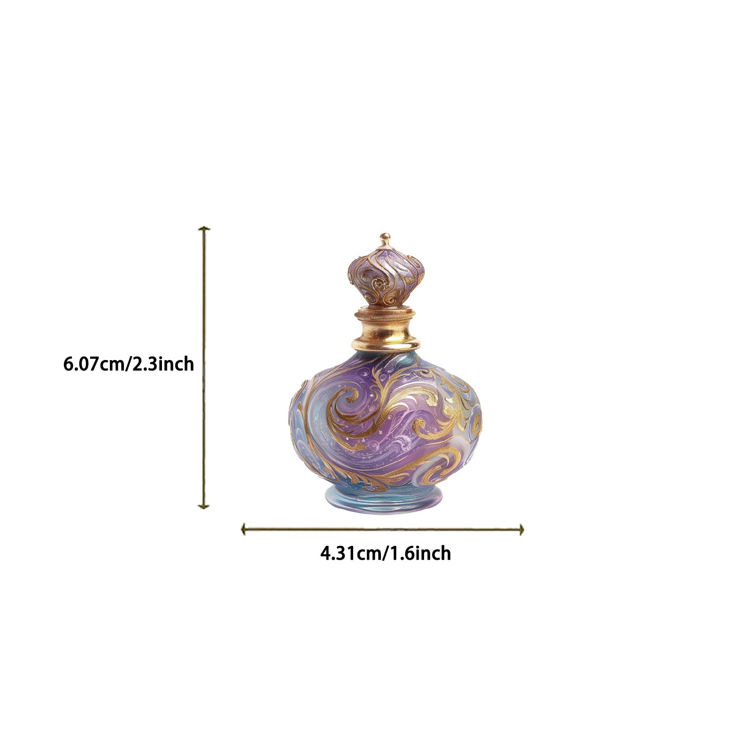 0823 50 Moon in bottle PET sticker