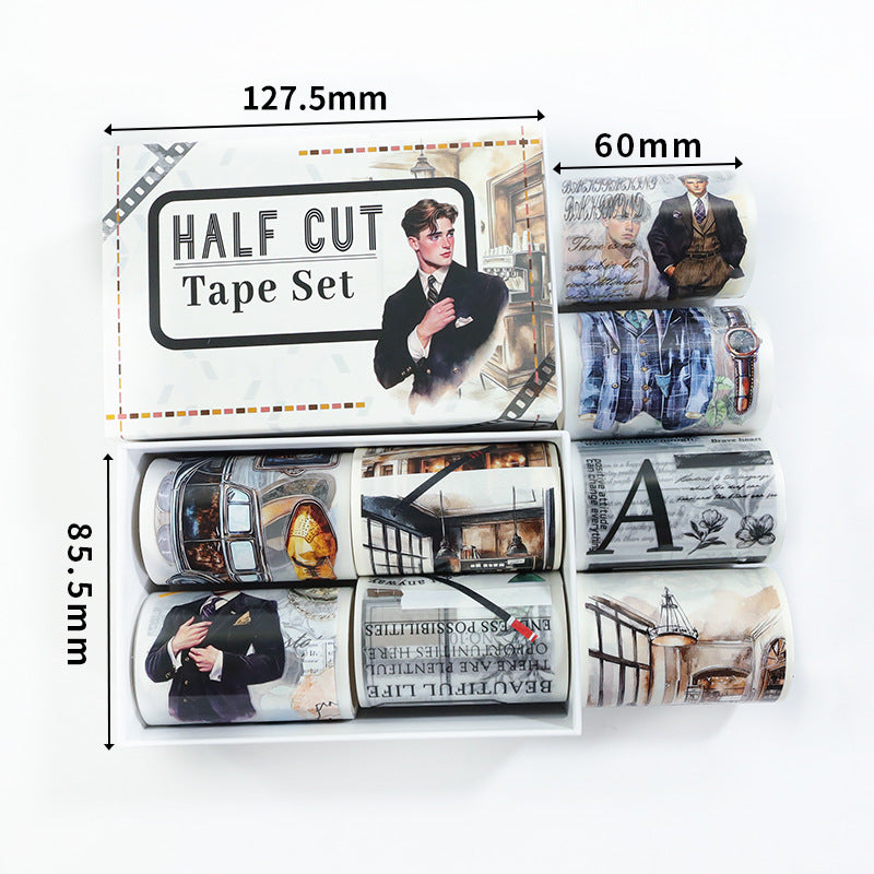 T-134- Gentleman tape set *pre-cut