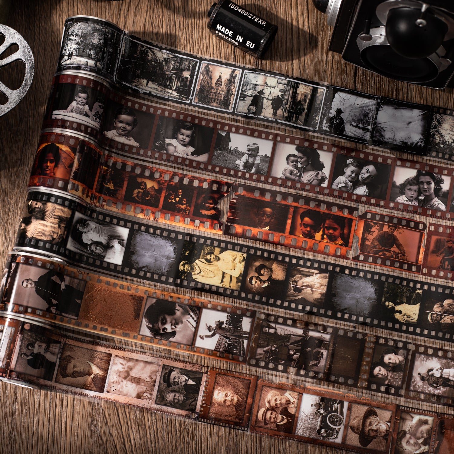 1103 Vintage film PET tape -4cm*2m