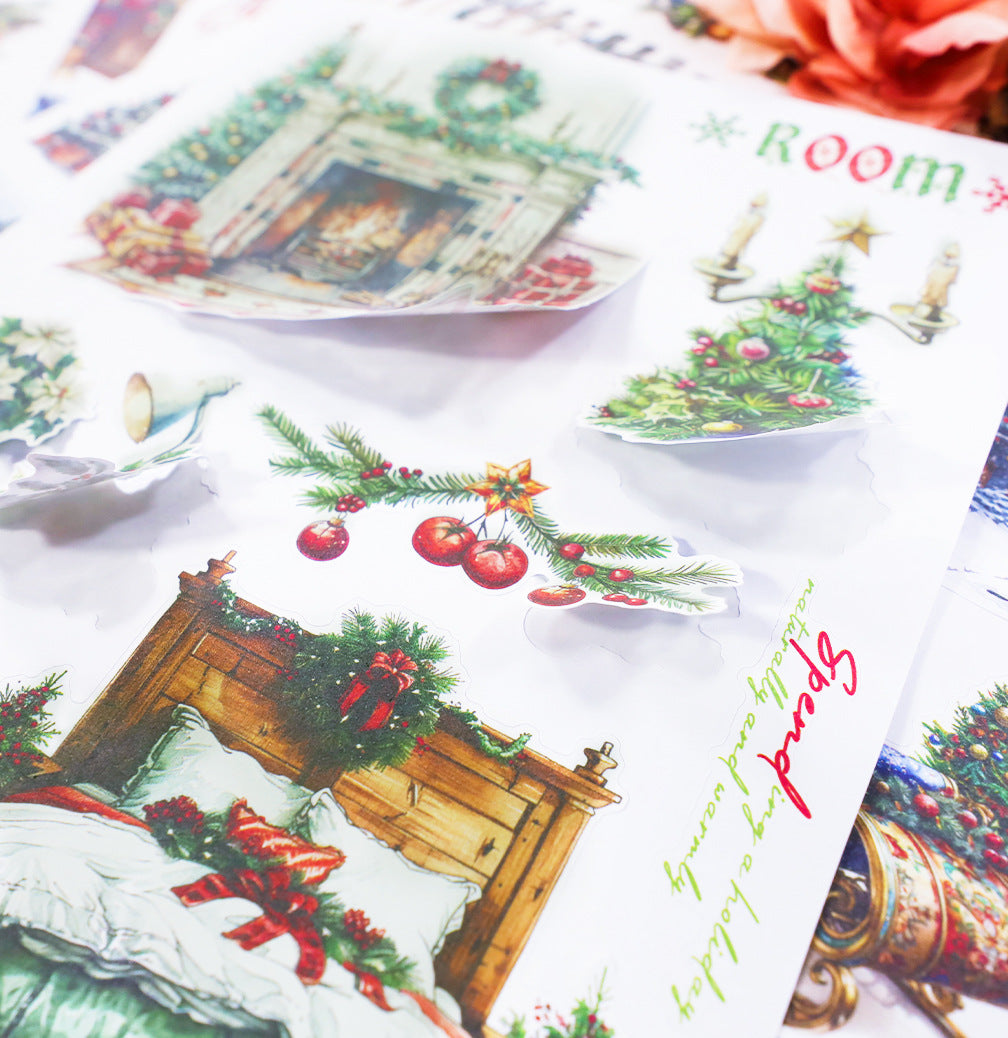 S-580- Christmas wishes Sticker Book -20Pcs each pack