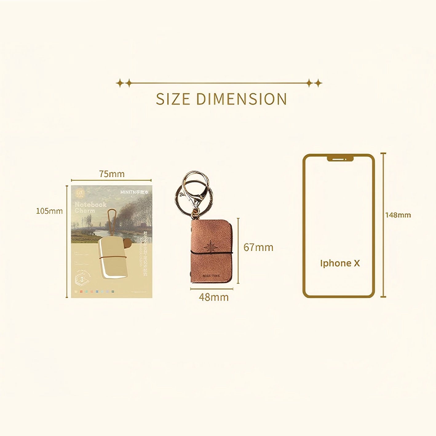 0408 Keychain mini journal