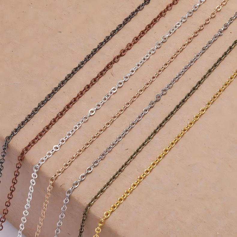 Metal Chain 2.5mm wide 5 meters long per pack