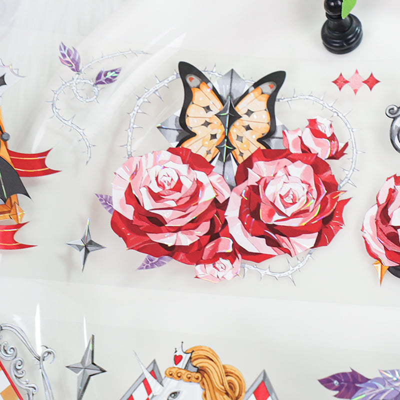 0914 T-383 Prickly Rose Tape -6cm*2m