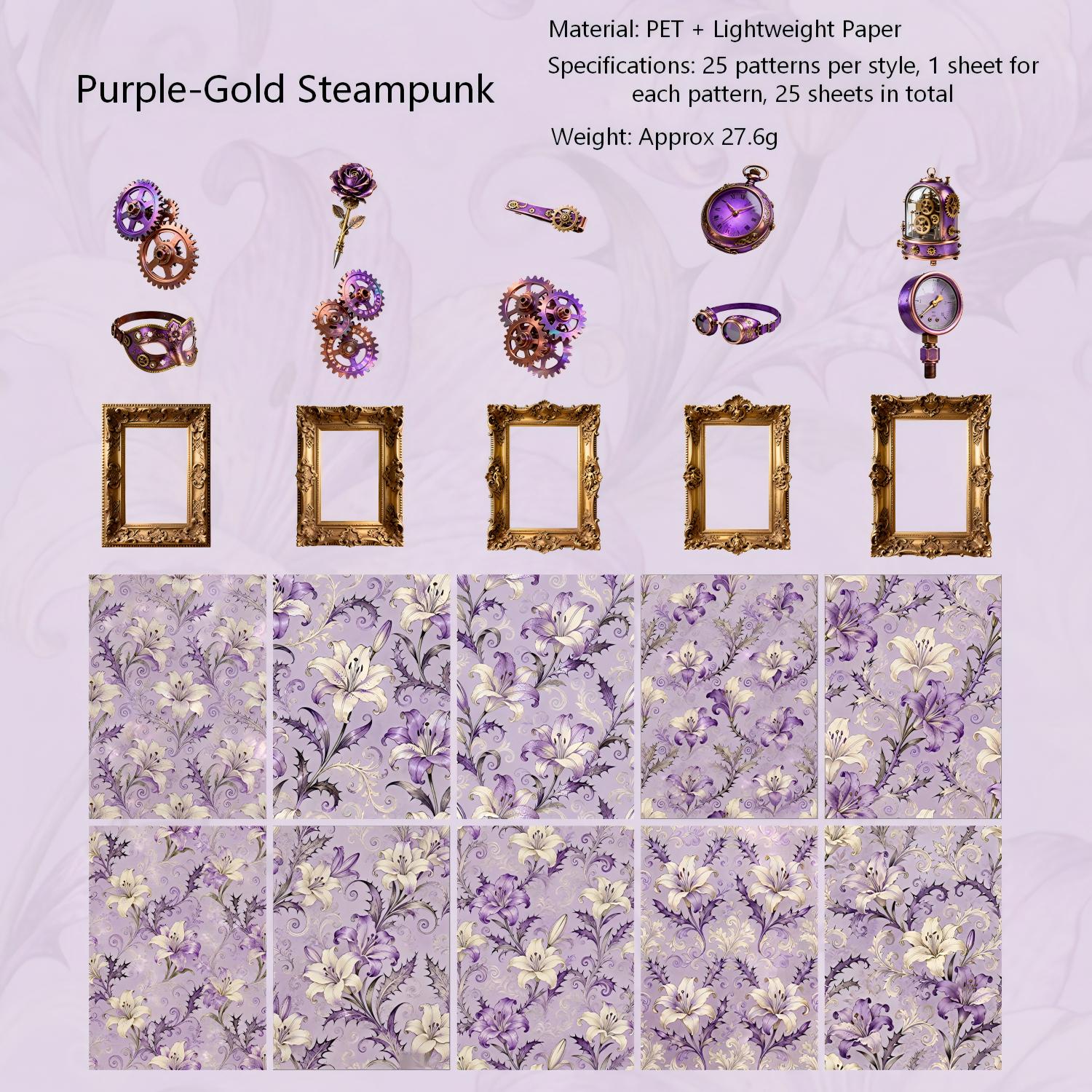 Steampunk Mechanism Mixed pack -25Pcs each pack