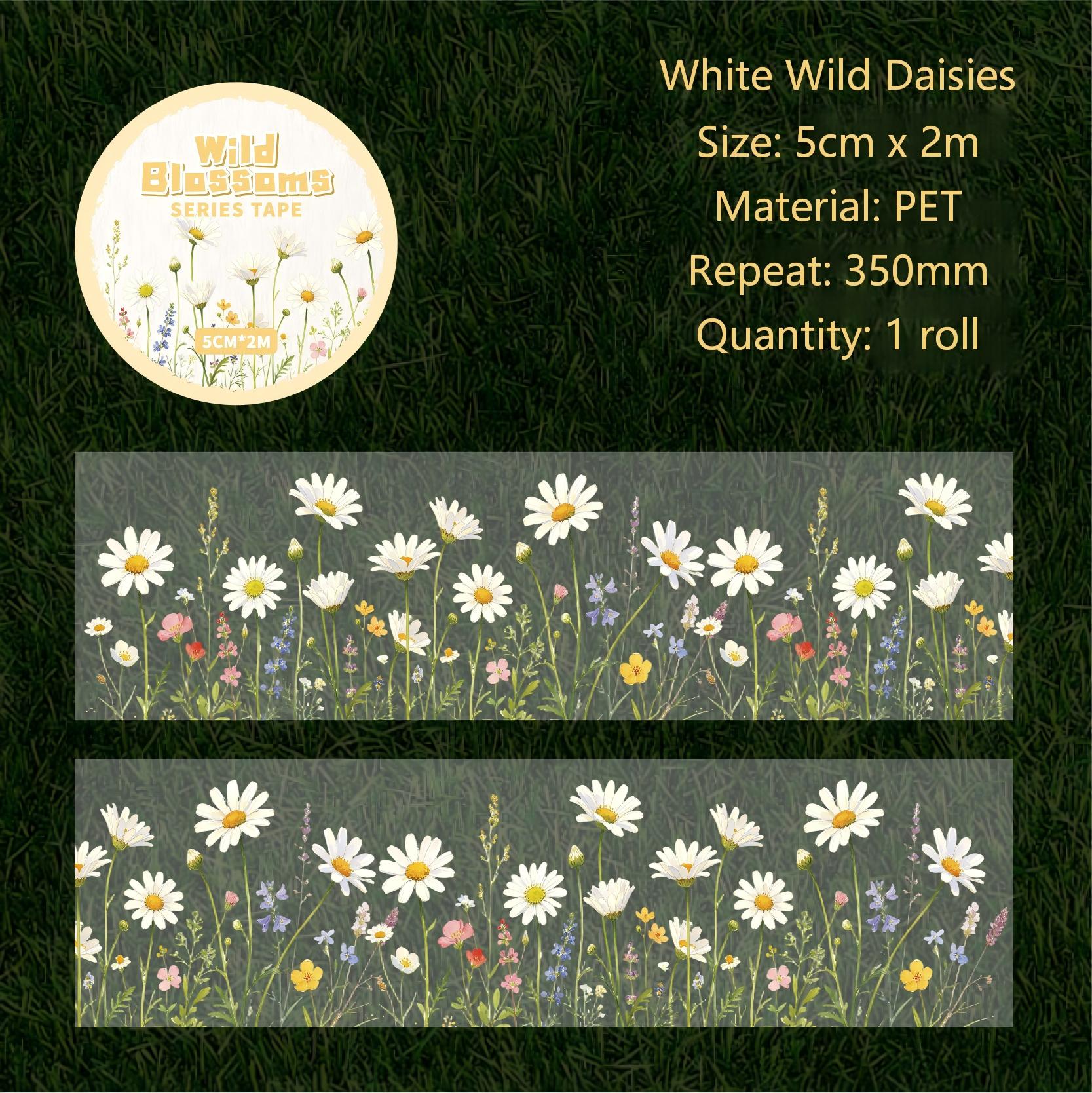 Wildflowers PET Tape (5cm x 2m)
