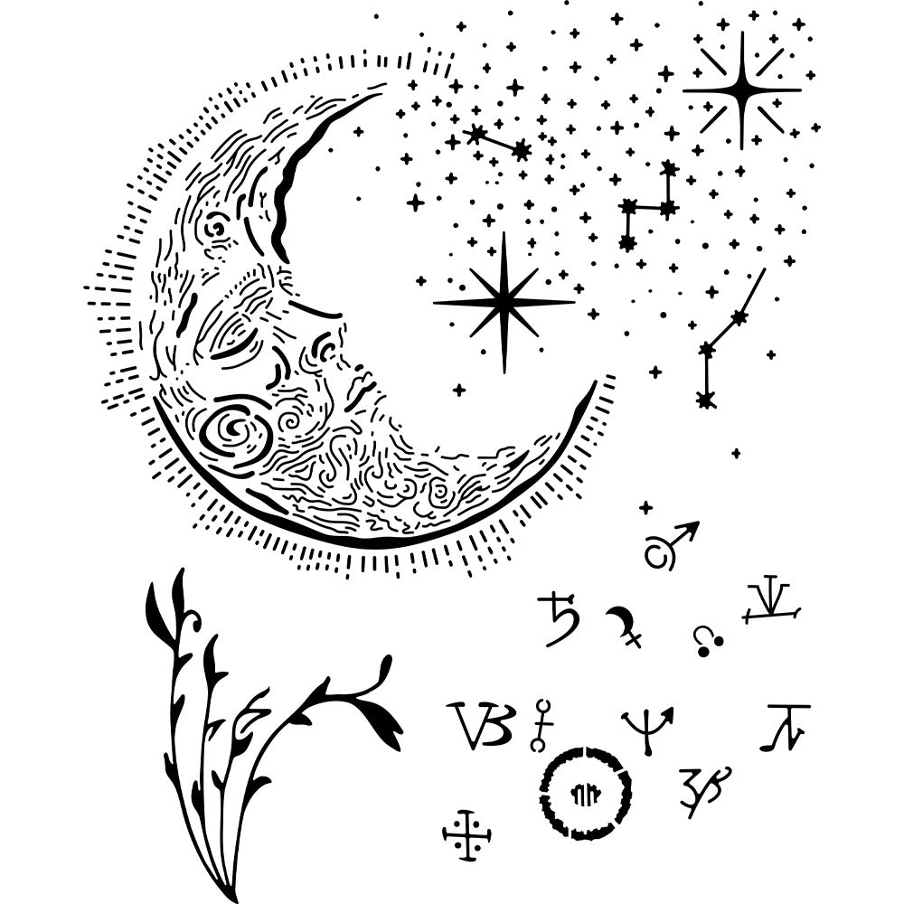 260127 Tarot Stars stencil