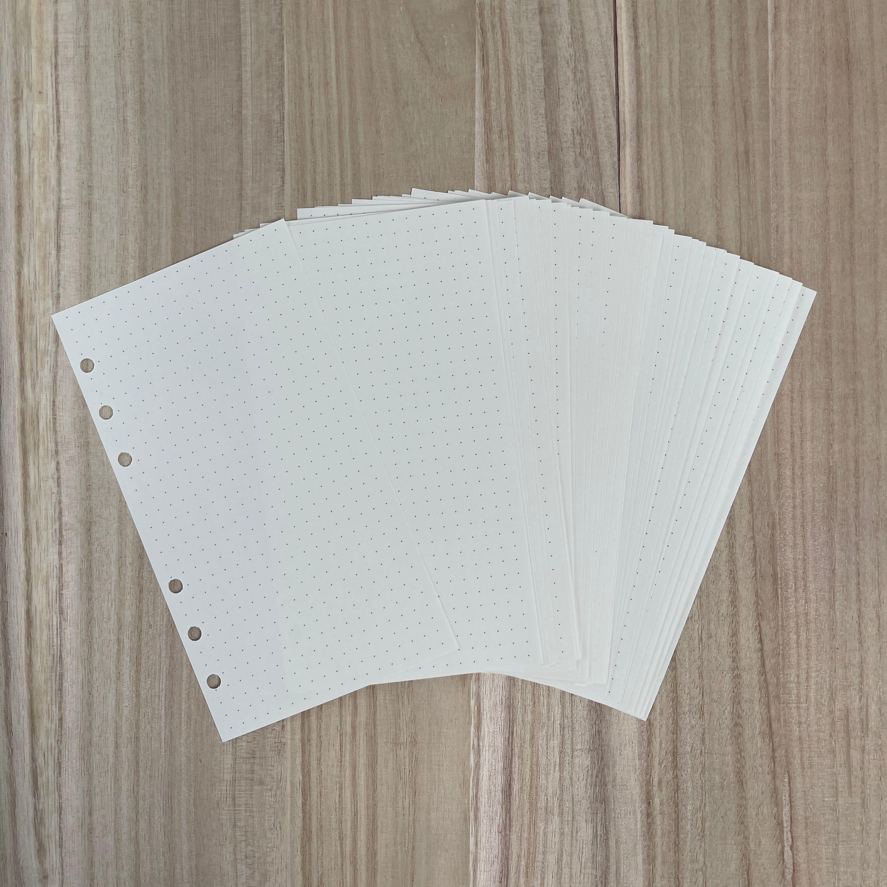 0712 A6 journal insert paper 1pack 45 pcs