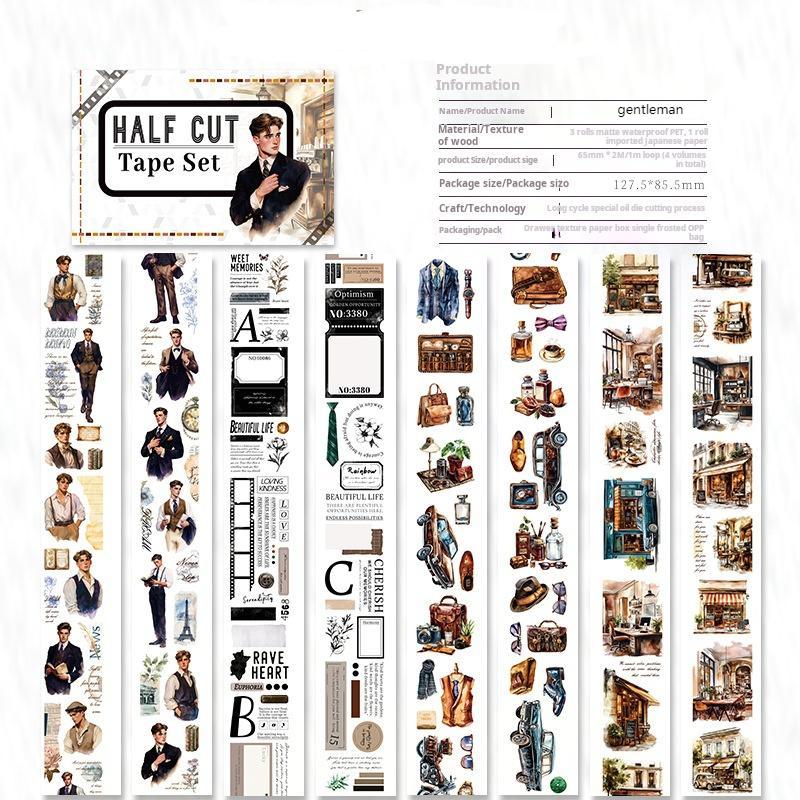 T-134- Gentleman tape set *pre-cut