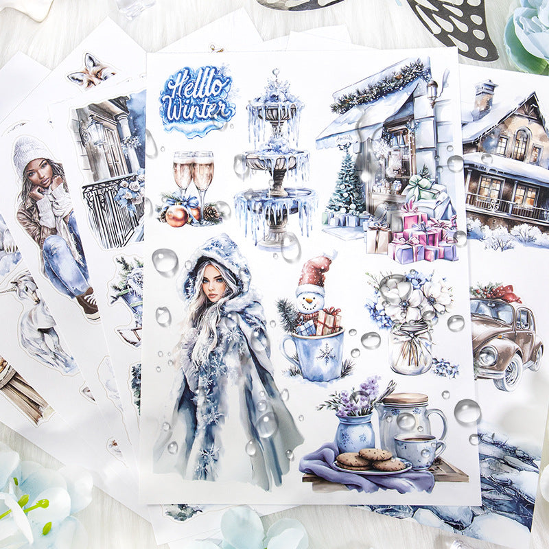 S-519- Ice and snow Sticker Book -20Pcs each pack