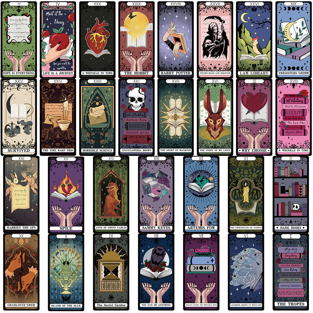 0719 Tarot Bookmarks 30 pcs