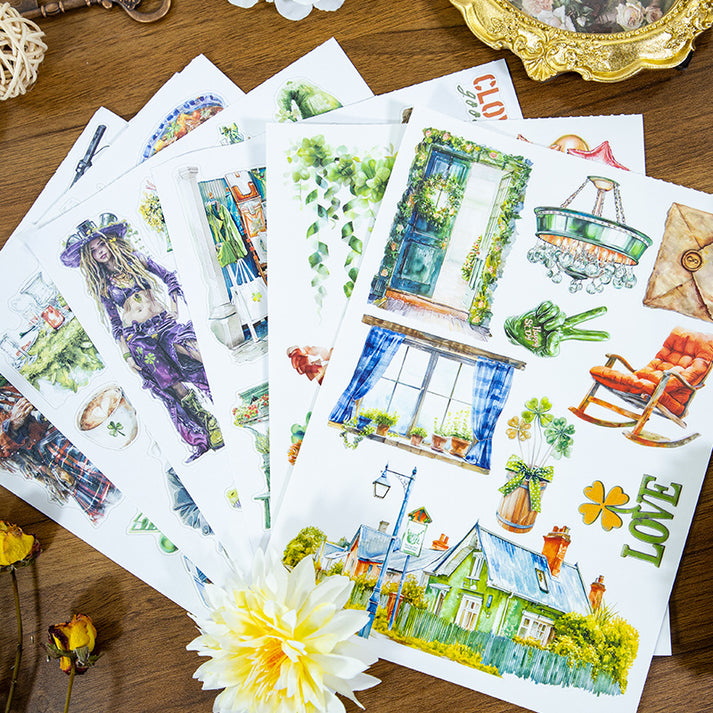 St. Patrick's Day Sticker Book – 20 Pcs – Goodiesforsoul