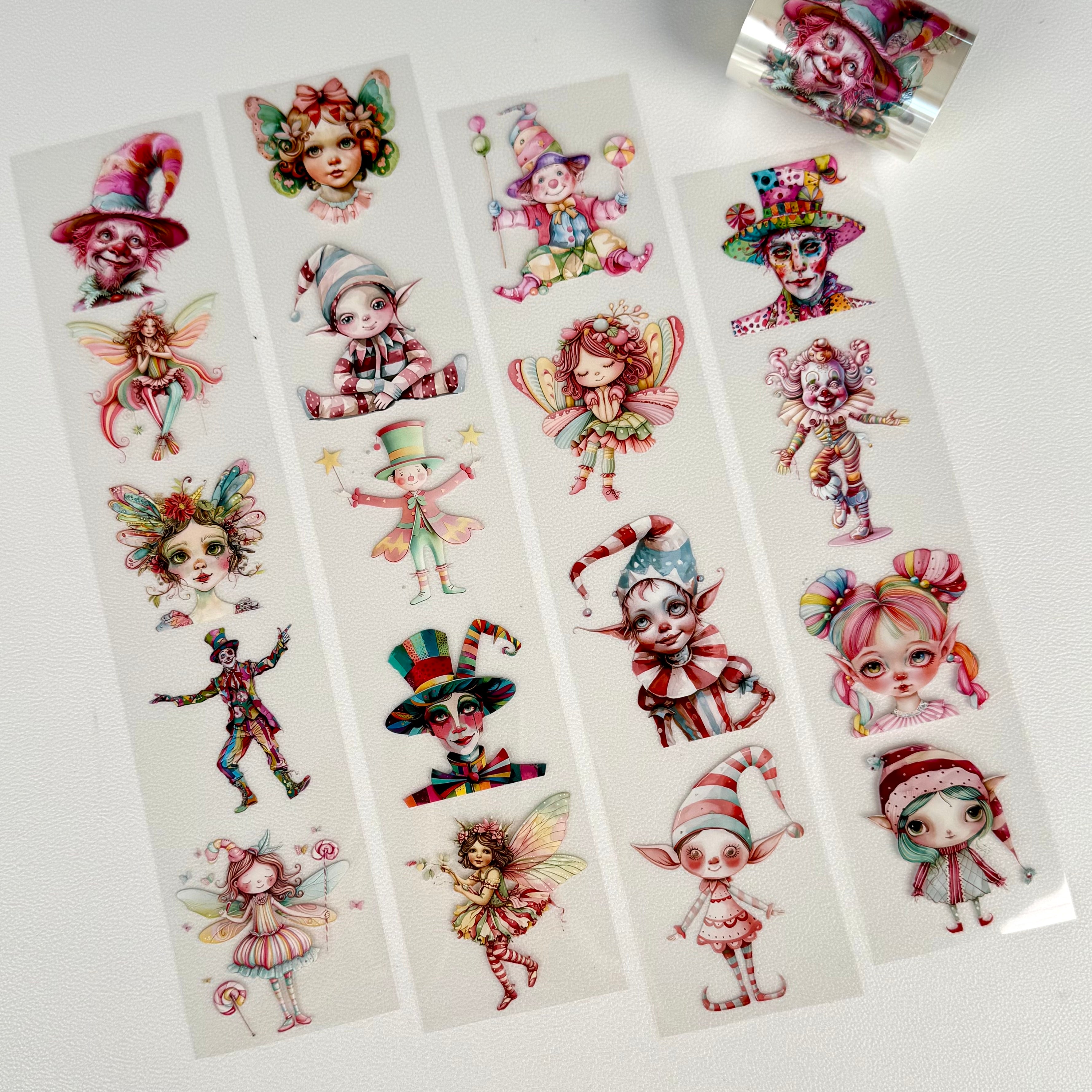 0528 Whimsical Circus PET Tape 5.5*200CM