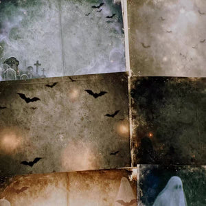 Dark Horror Ghosts paper designs