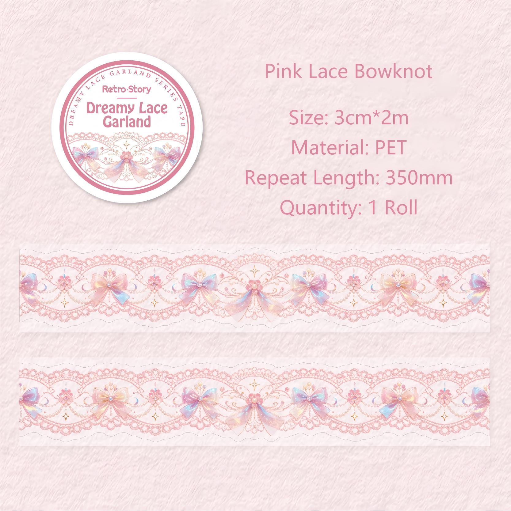 Dreamy Lace Garland PET Tape (3cm x 2m)