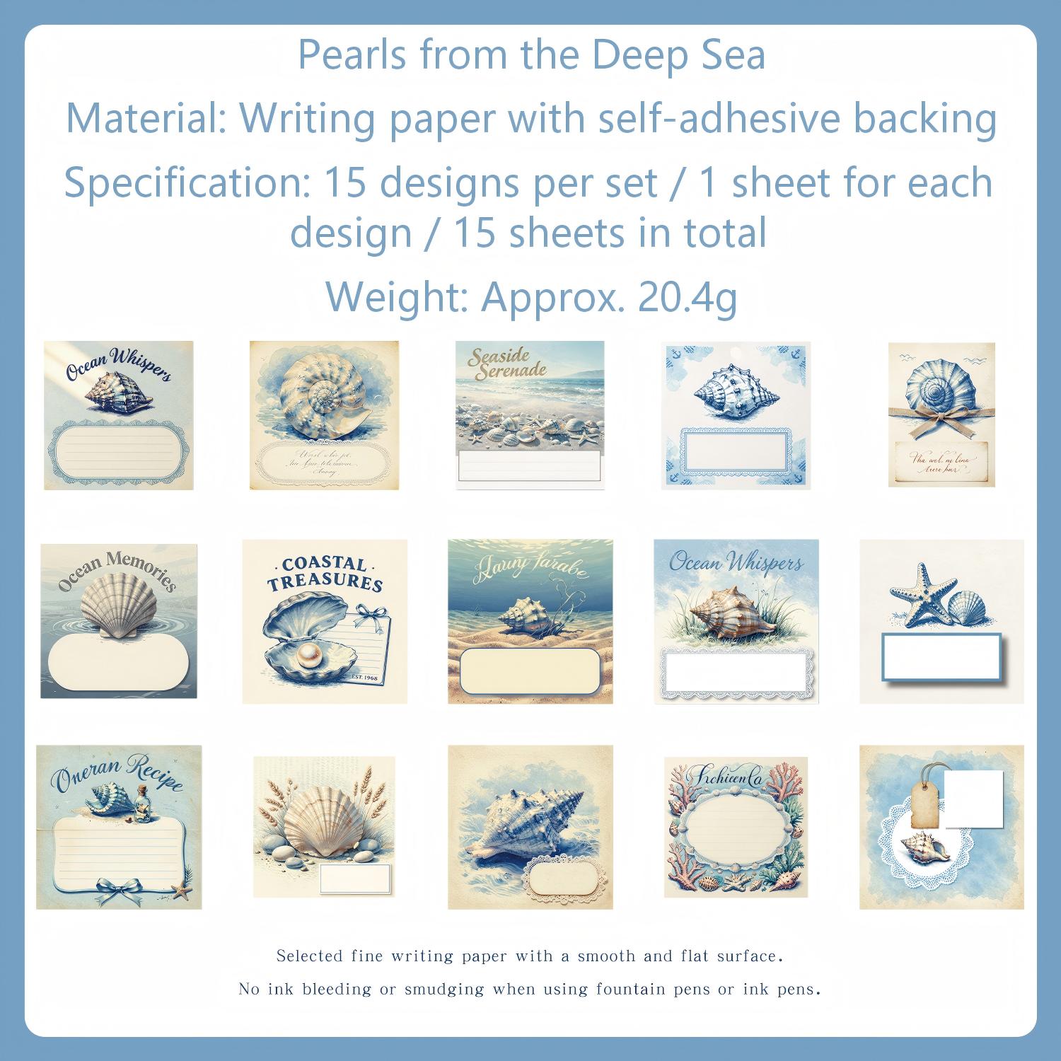 Old Dreams and Trinkets Paper Stickers -15Pcs each pack