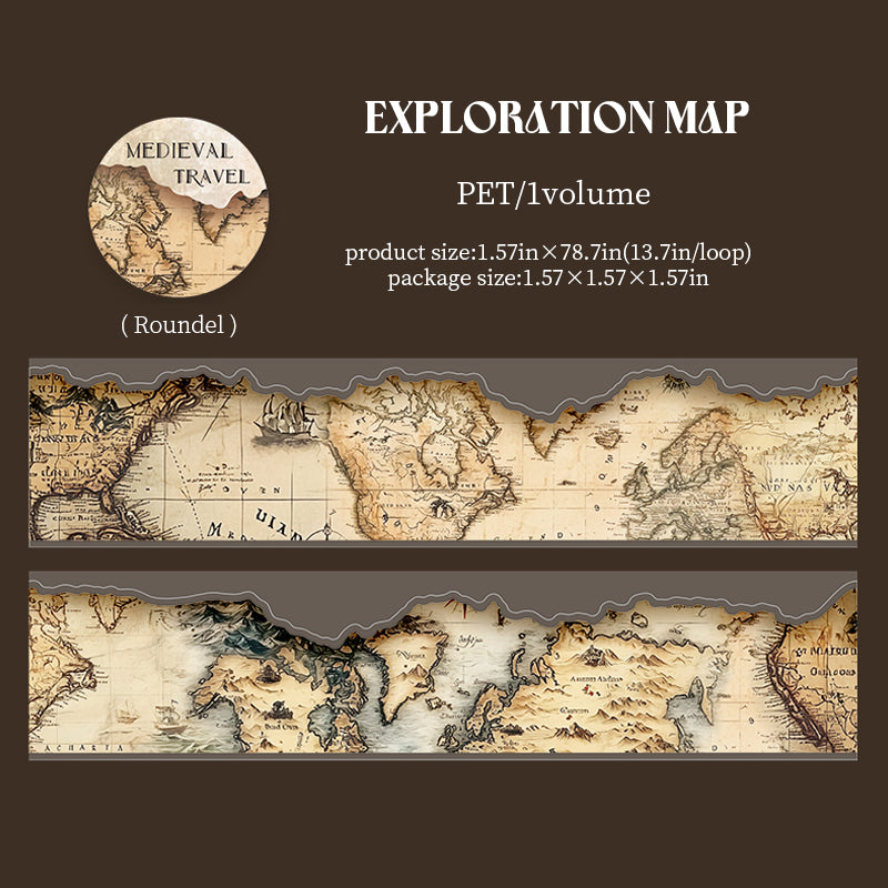 Medieval Travel PET Tape -4cm*2m