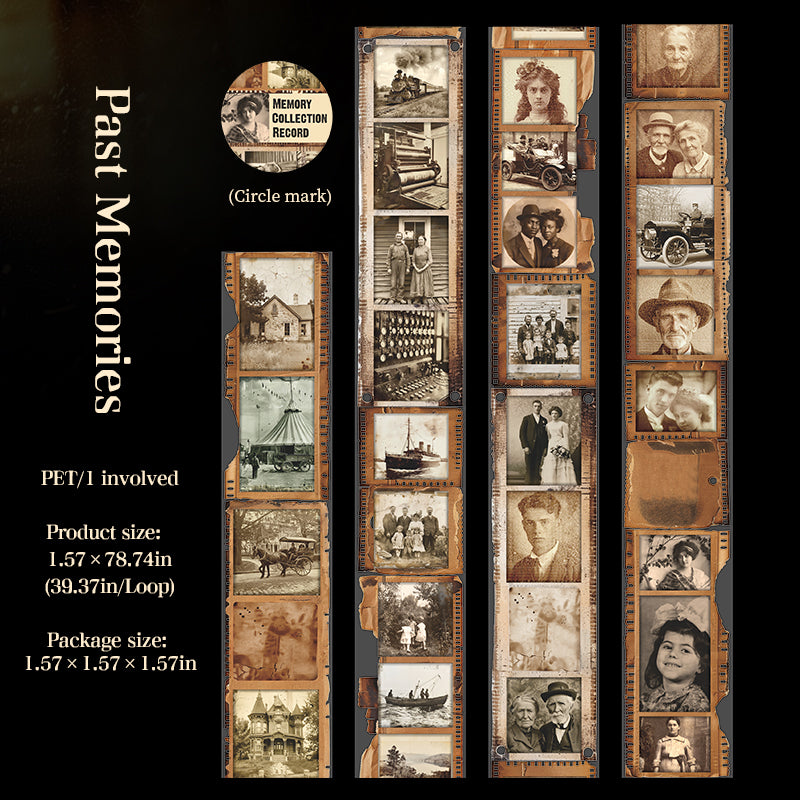 1103 Vintage film PET tape -4cm*2m