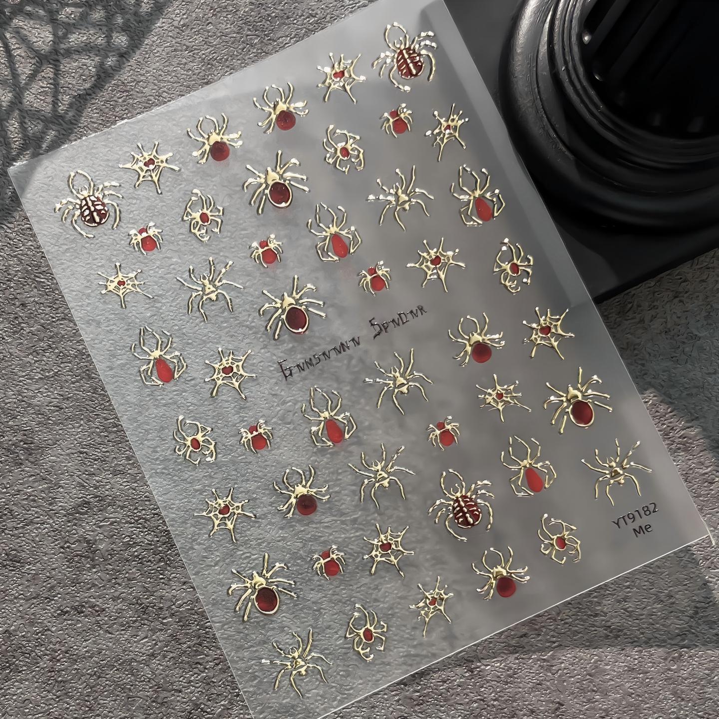 M326- Spider Mini sticker 1 Pcs