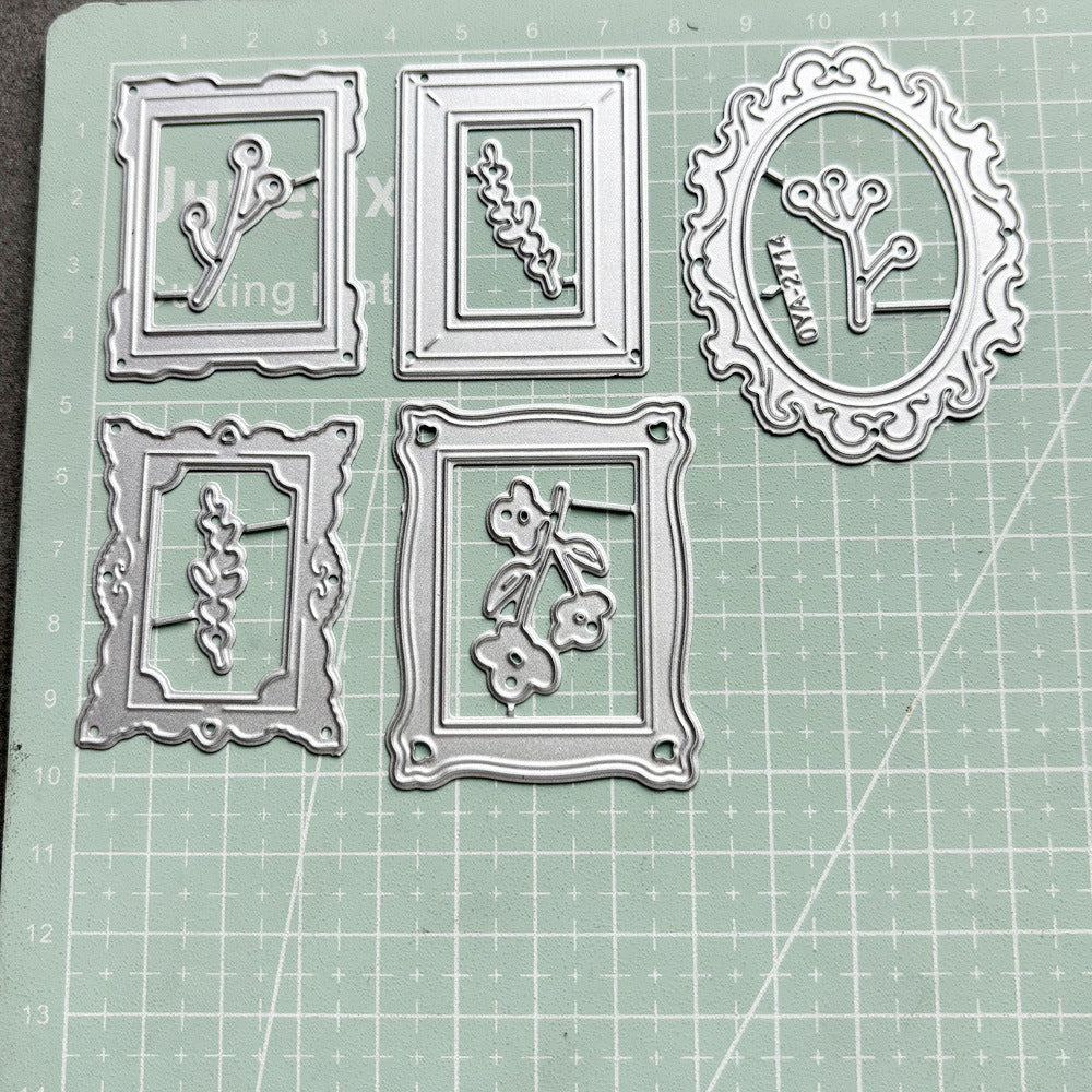 0912 Mini retro photo frame metal cutting dies cut OYA2714