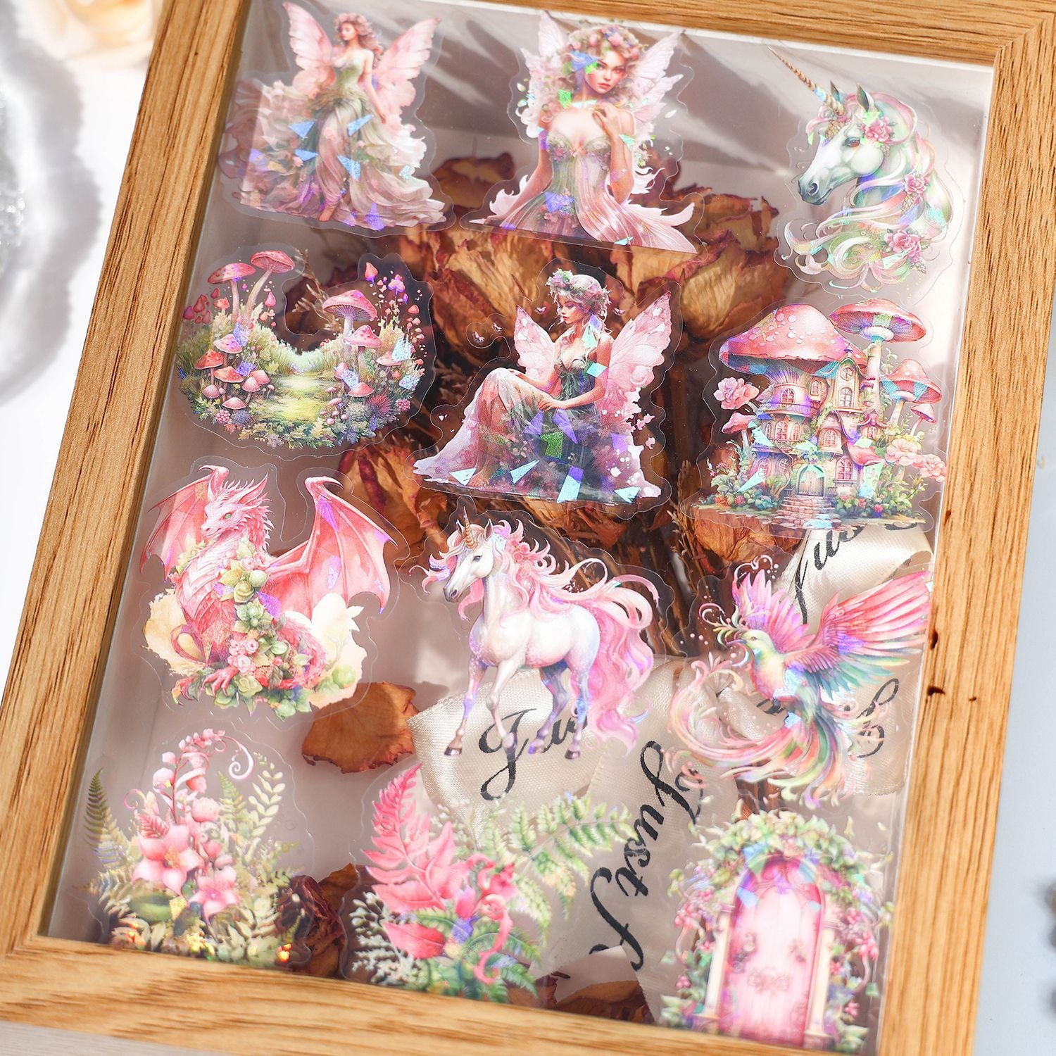 0417 Plant Fairy Series Sticker -30Pcs each pack