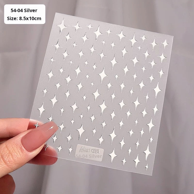 1118 M256- Star Mini sticker 1 Pcs