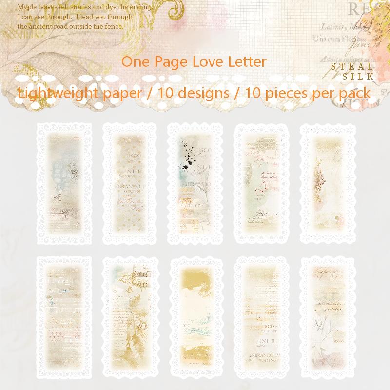 Vintage die cut Lace Paper -10Pcs each pack