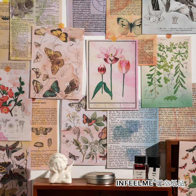0214 Nature Collection Series Paper -24Pcs each pack