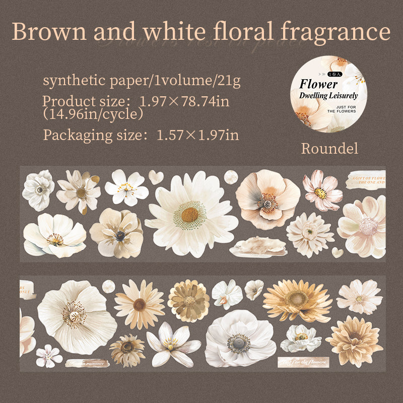 1016 Flower pre-cut tape -5cm*2m