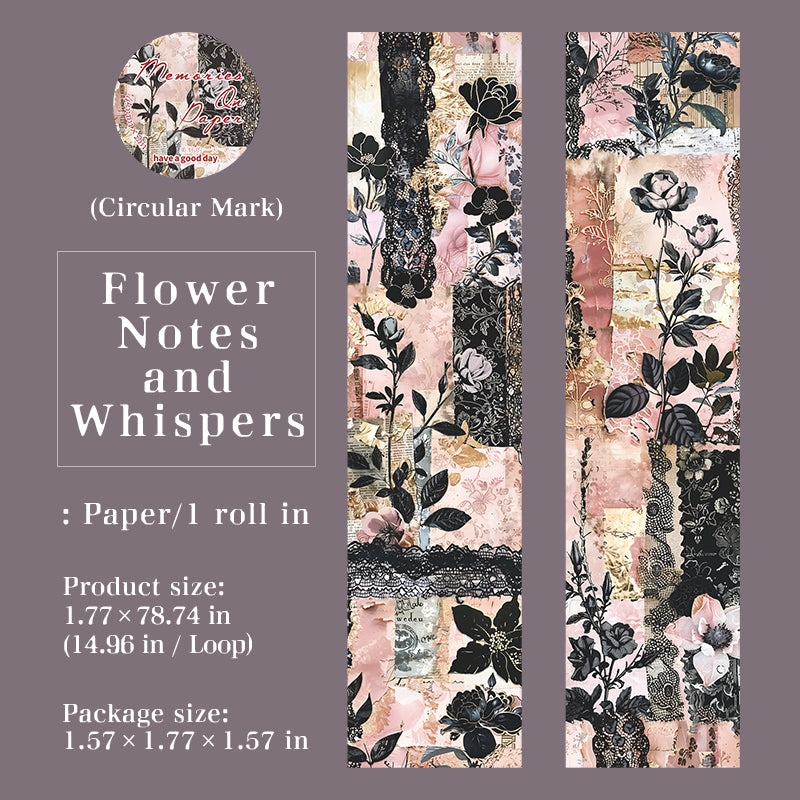 260316 Memories on Paper Washi Tape -4.5cm*2m