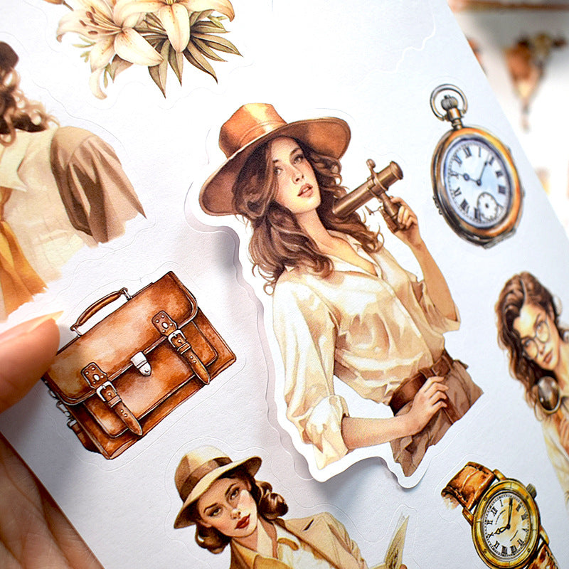 S-555- The song of time Sticker Book -20Pcs each pack